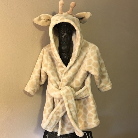 HUDSON BABY Soft Plush Baby Bathrobe  |  0-9M - Picture 2 of 8